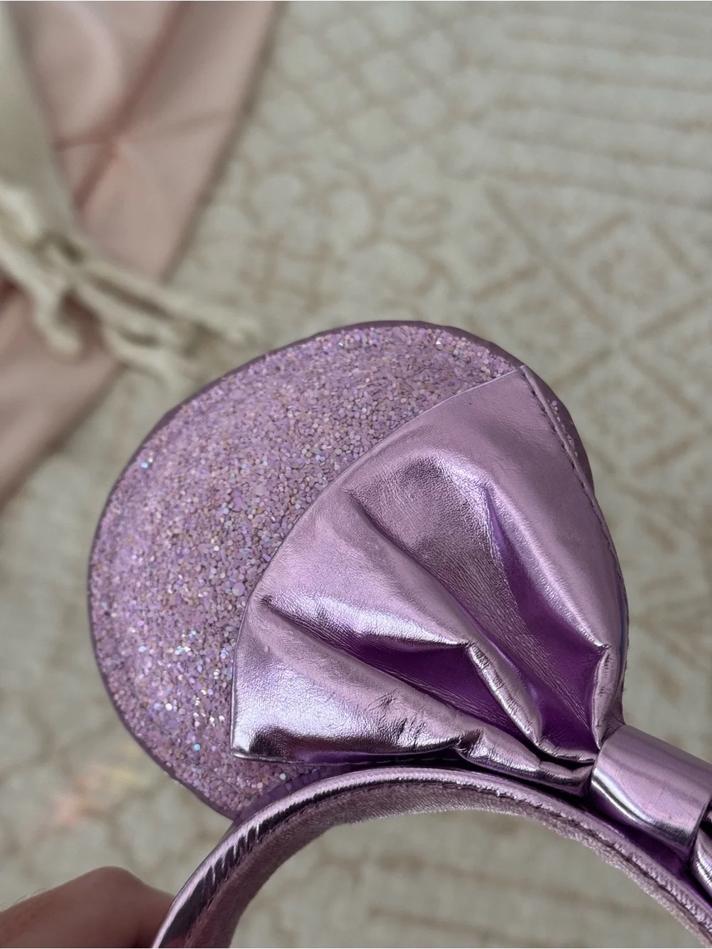 official disney purple minnie ears
